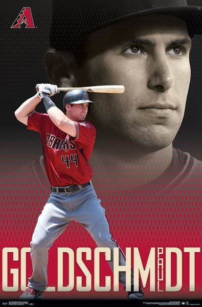 Paul Goldschmidt "Superstar" Arizona Diamondbacks MLB Action Wall Poster - Trends International