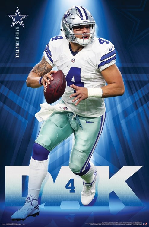 Dak Prescott Dallas Cowboys Profile Women's Plus Size Player