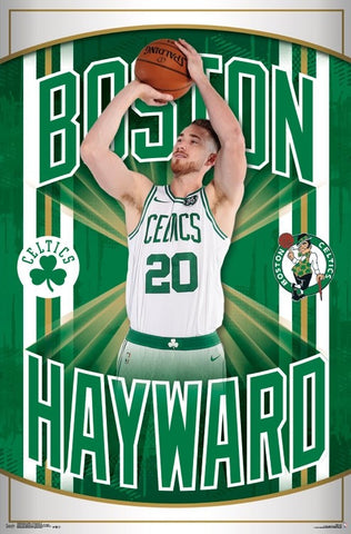 Gordon Hayward "Arrival" Boston Celtics NBA Basketball Wall Poster - Trends 2017