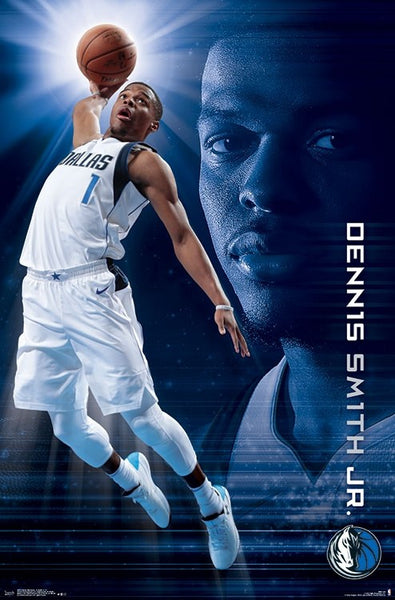 Dennis Smith Jr. "Soaring" Dallas Mavericks NBA Action Wall Poster - Trends International 2018