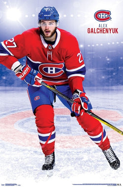 Alex Galchenyuk "Sniper" Montreal Canadiens NHL Action Poster - Trends International
