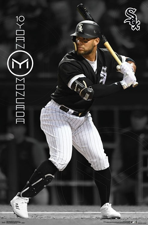  Yoan Moncada Chicago White Sox Black Youth Cooperstown