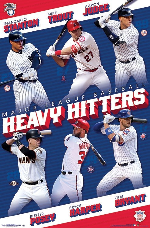 Chicago Cubs Five-Pack MLB Poster (Rizzo, Arrieta, Schwarber, Bryant,  Heyward) - Trends Int'l.