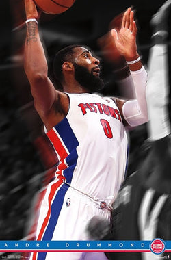 Andre Drummond "Superstar" Detroit Pistons Official NBA Basketball Action Poster - Trends International