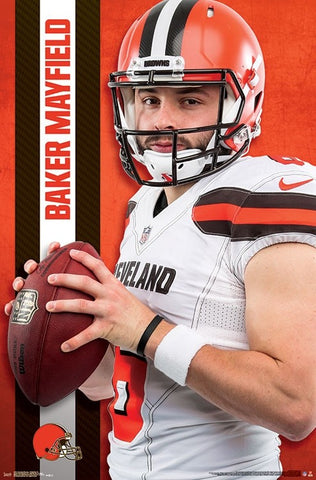 Baker Mayfield "Superstar" Cleveland Browns NFL Football QB Wall Poster - Trends International