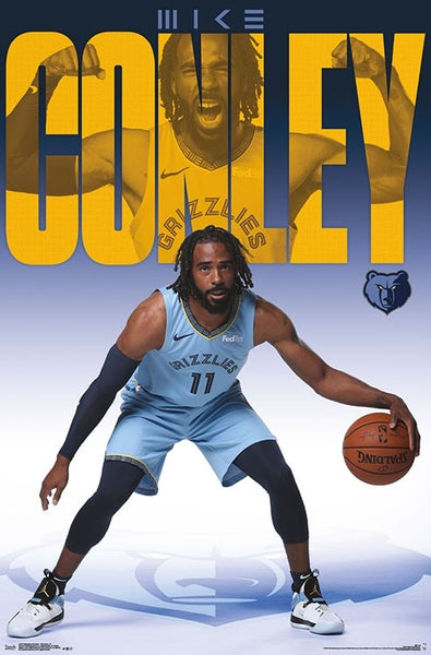 Mike Conley "Point Guard Beast" Memphis Grizzlies NBA Basketball Action Poster - Trends International