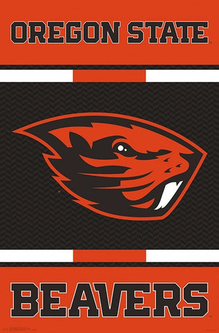 Oregon State Beavers Official NCAA Team Sports Logo Poster - Trends International