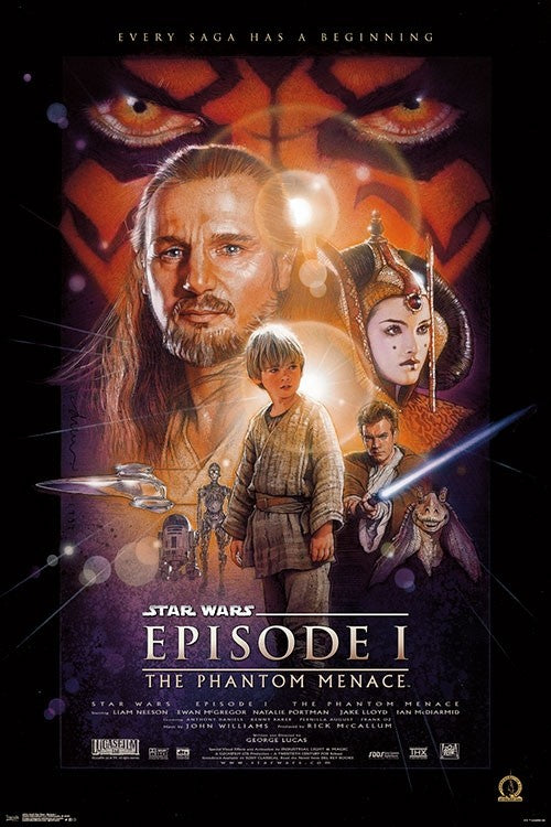 Poster Star Wars - 40th Anniversary One Sheet, Wall Art, Gifts &  Merchandise