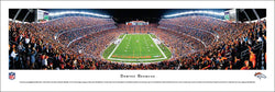 Denver Broncos NFL Football Game Night Panoramic Poster Print - Blakeway