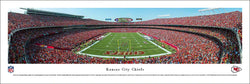 Kansas City Chiefs "End Zone" (Opening Game 2013) Panoramic Poster Print - Blakeway