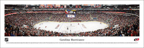 Carolina Hurricanes "Goal" PNC Arena Game Night Panoramic Poster Print - Blakeway