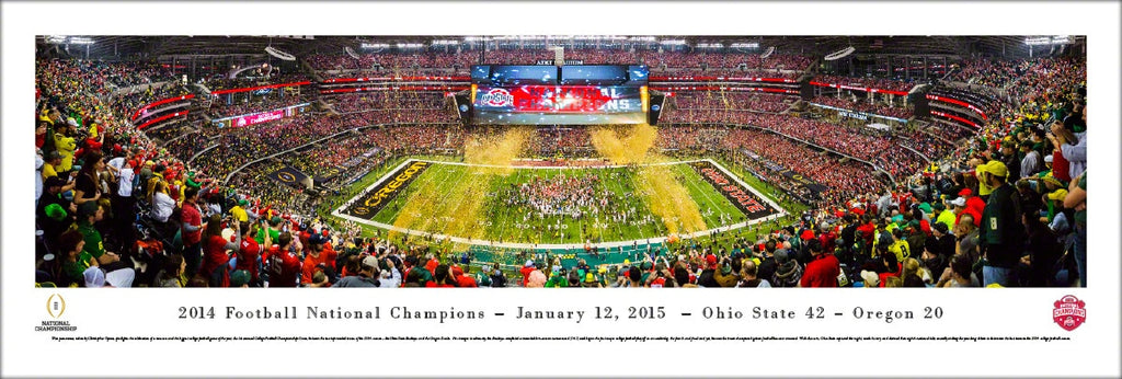 Ohio State Buckeyes Football 2014 NCAA National Championship Panoramic ...