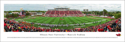 Illinois State Redbirds Football Hancock Stadium Gameday Panoramic Poster Print - Blakeway 2015