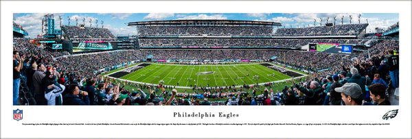 Philadelphia Eagles Lincoln Financial Field Gameday Panoramic Poster Print - Blakeway