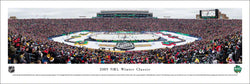 NHL Winter Classic 2019 (Bruins vs Blackhawks at Notre Dame Stadium) Panoramic Poster Print - Blakeway Worldwide