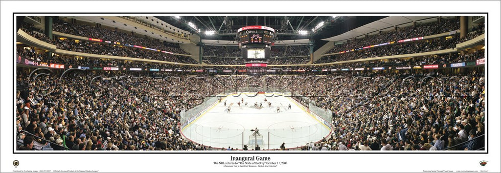 Marian Gaborik Determination Minnesota Wild NHL Action Poster - Costacos  2003
