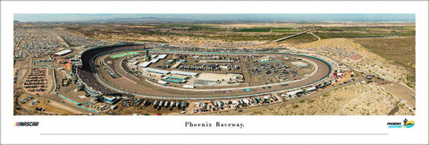 Phoenix International Raceway NASCAR Race Day Panoramic Poster Print - Blakeway Worldwide