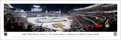 NHL Winter Classic 2022 (Blues vs. Wild at Target Field) Panoramic Poster Print - Blakeway Worldwide