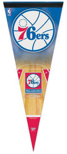 Philadelphia 76ers "Dual-Logo" Premium Felt Collector's Pennant - Wincraft