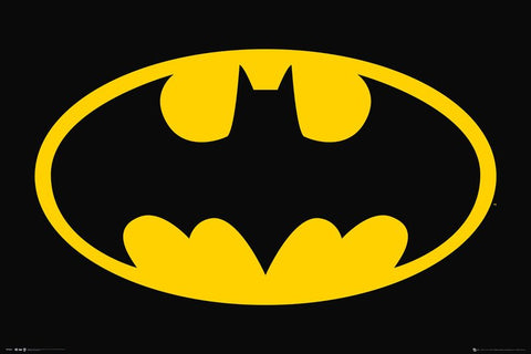 Batman Official DC Comics Logo Symbol Poster - GB Eye Posters