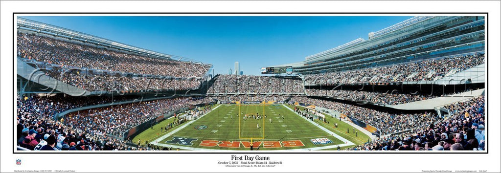 Justin Fields Chicago Bears 27 x 39 Framed Art Jersey Print