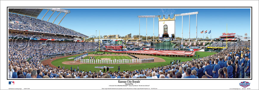 Kansas City Historic Ballparks of Baseball Framed Print