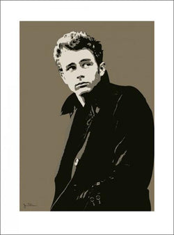 James Dean American Icon Premium Poster Print - Pyramid Posters