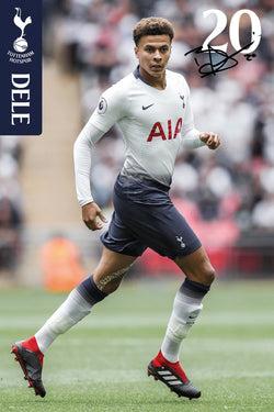 Dele Alli "Domination" Tottenham Hotspur FC Official EPL Soccer Football Poster - GB Eye