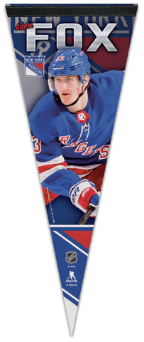 Adam Fox Superstar Series New York Rangers Premium Felt Collector's Pennant - Wincraft 2023