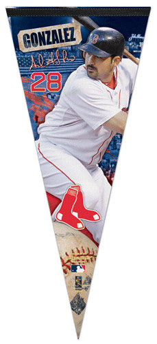 Adrian Gonzalez "Big-Time" EXTRA-LARGE 17x40 Premium Felt Pennant - Wincraft