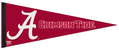 Alabama Crimson Tide NCAA Team Logo Premium Felt Collector's Pennant - Wincraft Inc.