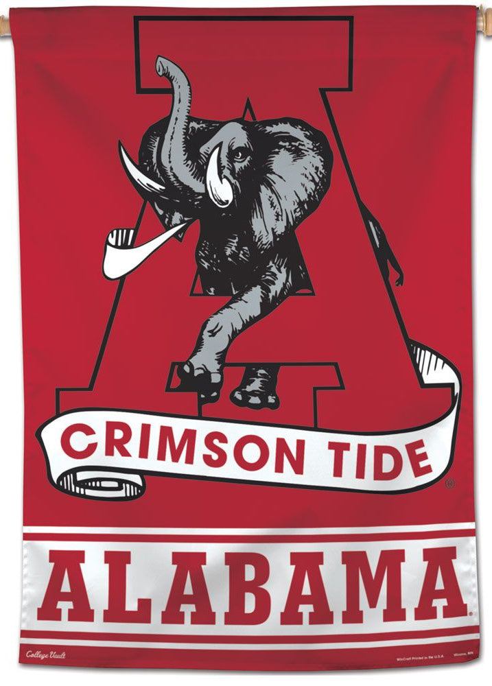 Alabama Crimson Tide - Alabama Crimson Tide Elephant Single Layer  Dimensional