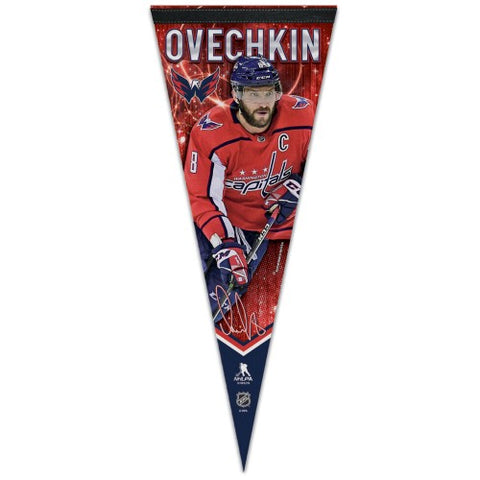 Alexander Ovechkin "Signature Series" Washington Capitals Premium Felt Collector's Pennant