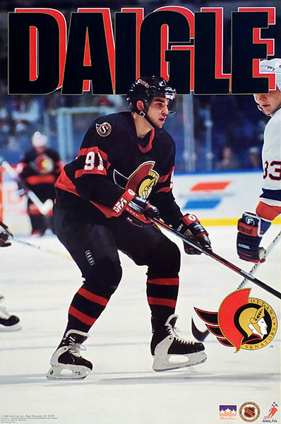 Alexandre Daigle "Action" Ottawa Senators NHL Hockey Poster - Starline 1994