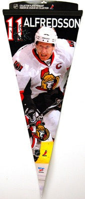 Daniel Alfredsson "Big-Time" EXTRA-LARGE Premium Felt Pennant