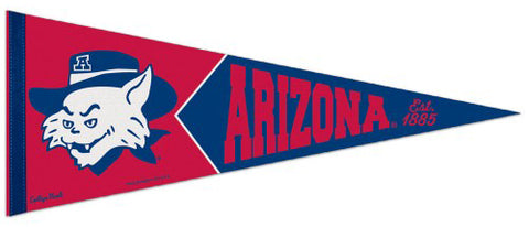 Arizona Wildcats NCAA College Vault 1960s-Wilbur-Style Premium Felt Collector's Pennant - Wincraft Inc.