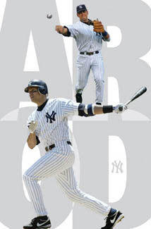 Alex Rodriguez "Pinstripes" New York Yankees Poster - Costacos 2005