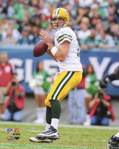 Aaron Rodgers "QB Action" Green Bay Packers Premium Poster Print - Photofile 16x20