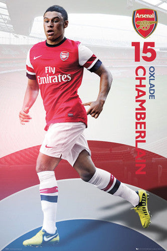 Alex Oxlade-Chamberlain "Arsenal Action" 2012/13 Soccer Poster - GB Eye (UK)