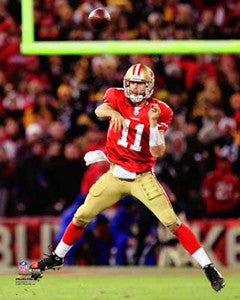 Alex Smith "Airborne" San Francisco 49ers Premium Poster Print - Photofile 16x20