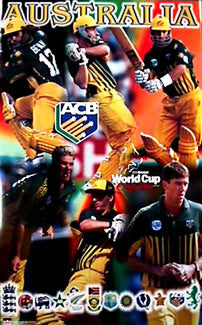 Team Australia, World Cup Cricket 1999 Poster - Starline Inc.