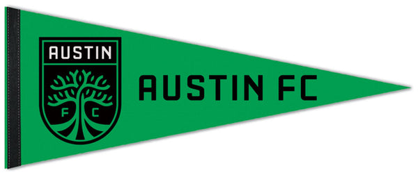Austin FC Official MLS Soccer Team Premium Felt Pennant - Wincraft Inc.