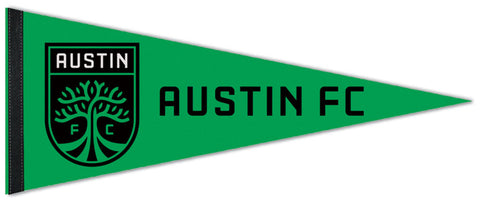 Austin FC Official MLS Soccer Team Premium Felt Pennant - Wincraft Inc.