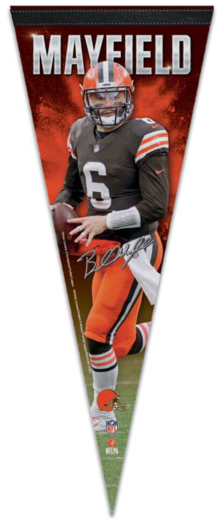 Baker Mayfield Cleveland Browns NFL Action Signature Series Premium Fe –  Sports Poster Warehouse