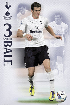 Gareth Bale "Triple Action" Tottenham Hotspur Soccer Poster - GB Eye (UK)