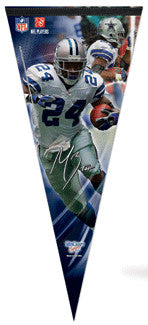 Marion Barber "Signature" EXTRA-LARGE Premium Felt Pennant - Wincraft