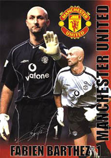 Fabien Barthez "Signature" - GB Posters 2002