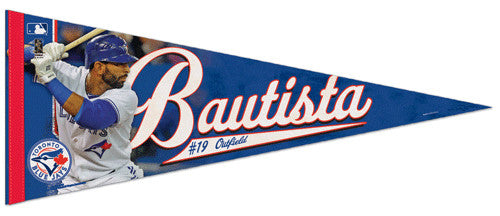 Jose Bautista "Superstar" Premium Felt Commemorative Pennant - Wincraft Inc.