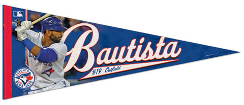 Jose Bautista "Superstar" Premium Felt Commemorative Pennant - Wincraft Inc.