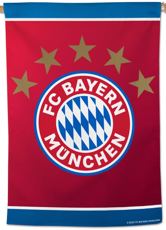 Bayern München Flag - Red/Burgundy Bayern München Flag - Red/Burgundy